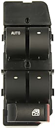 901-093 Front, Driver Side OE Solutions Series Window Switch Black