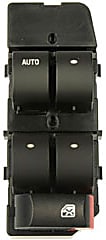 901-093 Front, Driver Side OE Solutions Series Window Switch Black