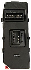 901-093 Front, Driver Side OE Solutions Series Window Switch Black