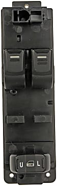 901-102 Front, Driver Side OE Solutions Series Window Switch Black