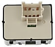 901-134 Front, Driver Side OE Solutions Series Window Switch Black 2 Buttons