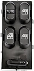 901-176 Front, Driver Side OE Solutions Series Window Switch Gray 4 Buttons