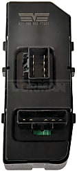 2012 Chevrolet Malibu - Front, Driver Side Window Switch, with Express Up and Down, Black, 5 Buttons, OE Solutions Series