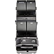 901-210 Front, Driver Side OE Solutions Series Window Switch Black 5 Buttons