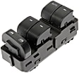 2011 Ford Fusion - Front, Driver Side Window Switch, Black, OE Solutions Series