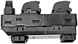 901-219 Front, Driver Side OE Solutions Series Window Switch Black 5 Buttons