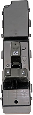 901-296R Front, Passenger Side OE Solutions Series Window Switch Black 2 Buttons