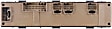 901-296R Front, Passenger Side OE Solutions Series Window Switch Black 2 Buttons