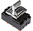 901-310 Front, Passenger Side or Rear, Driver or Passenger Side Window Switch, Chrome