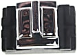 901-310 Front, Passenger Side or Rear, Driver or Passenger Side Window Switch, Chrome