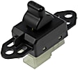 901-451 Front, Driver or Passenger Side Door Lock Switch Black