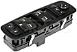 901-463 Front, Driver Side OE Solutions Series Window Switch Black