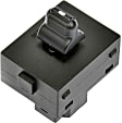 901-478 Rear, Driver or Passenger Side OE Solutions Series Window Switch Black 1 Button