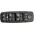 2013 Ram C/V - Front, Driver Side Window Switch, With One Touch Up and Down; With 2nd Row Power Windows; Without Power Folding Mirrors; With Power Sliding Doors, Black, OE Solutions Series