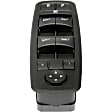 2013 Dodge Dart - Front, Driver Side Window Switch, Without One Touch Up and Down; Power Mirror, Black, 10 Buttons, OE Solutions Series