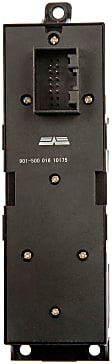 901-500 Front, Driver Side OE Solutions Series Window Switch Black