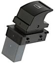 901-505 Front, Passenger Side or Rear, Driver or Passenger Side Window Switch, Black, 1 Button