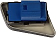 901-508 Front, Driver Side Door Lock Switch Black