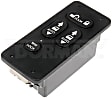 901-5104 Front, Driver Side HD Solutions Series Window Switch Black
