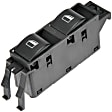 Front, Passenger Side OE Solutions Series Window Switch Black 2 Buttons