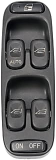 901-550 Front, Driver Side OE Solutions Series Window Switch Black 6 Buttons