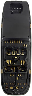 901-550 Front, Driver Side OE Solutions Series Window Switch Black 6 Buttons