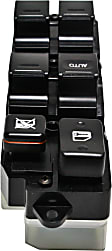 901-703 Front, Driver Side OE Solutions Series Window Switch Black