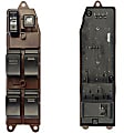 901-705 Front, Driver Side OE Solutions Series Window Switch Black