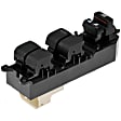 2012 Toyota Matrix - Front, Driver Side Window Switch, Black, 6 Buttons, OE Solutions Series