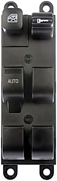 901-800 Front, Driver Side OE Solutions Series Window Switch Black