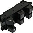 901-800 Front, Driver Side OE Solutions Series Window Switch Black