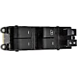 901-861 Front, Driver Side OE Solutions Series Window Switch Black 6 Buttons