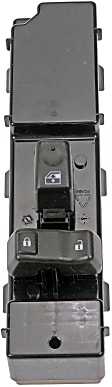 2004 Cadillac Escalade ESV - Front, Passenger Side Window Switch, With RPO Code DPF (Heated, Wide Load), Black, OE Solutions Series