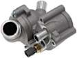 2001 Ford Explorer - Thermostat Housing, SOHC, 4-Door, Metal Housing; With Thread-In Style Ect Sensor, 6 Cyl 4.0L, OE Solutions Series