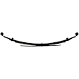 90-221HD Rear, Driver or Passenger Side Leaf Spring, 4WD