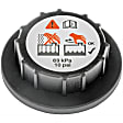 902-5101CD HD Solutions Series Coolant Reservoir Cap - Direct Fit, Sold individually