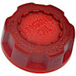 902-5504 HD Solutions Series Oil Filler Cap - Red, Plastic, Direct Fit, Sold individually