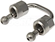 904-007 Fuel Line, Fuel Line, 0.2 in. OD Silver, Stainless Steel, OE Solutions Series