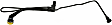 904-012 Fuel Line, 0.53 in. ID; 0.63 in. OD Black, Plastic, OE Solutions Series