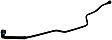 904-019 Fuel Line, Fuel Line, 0.39 in. Black, Plastic and Rubber, OE Solutions Series