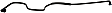 904-024 Fuel Line, Fuel Line, 0.39 in. Black, Plastic and Rubber, OE Solutions Series