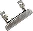 90582 Front, Passenger Side Chrome Exterior Door Handle, Without Key Hole, Help Series