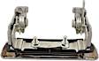 90582 Front, Passenger Side Chrome Exterior Door Handle, Without Key Hole, Help Series