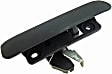 90592 Rear, Passenger Side Textured Black Exterior Door Handle, With Key Hole, Help Series