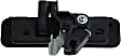 90592 Rear, Passenger Side Textured Black Exterior Door Handle, With Key Hole, Help Series