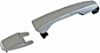 90615 Front, Passenger Side, or Rear Driver or Passenger Side Chrome Exterior Door Handle, Without Key Hole, Help Series