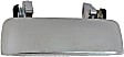 90693 Front, Driver or Passenger Side Chrome Exterior Door Handle, Without Key Hole, Help Series
