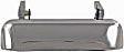 90694 Help Series Tailgate Handle, Chrome Plastic