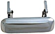 1999 Ford Ranger - Tailgate Handle, With Plastic Pickup Box, Metal Construction, Chrome, Steel, Help Series