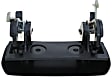 90697 Front, Driver or Passenger Side Textured Black Exterior Door Handle, Without Key Hole, Help Series